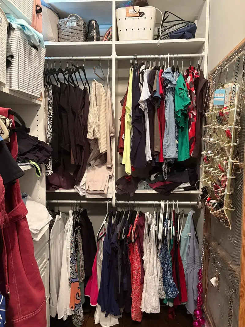 Before: family closet