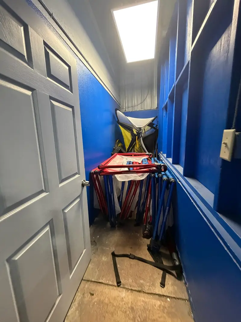Before: equipment closet