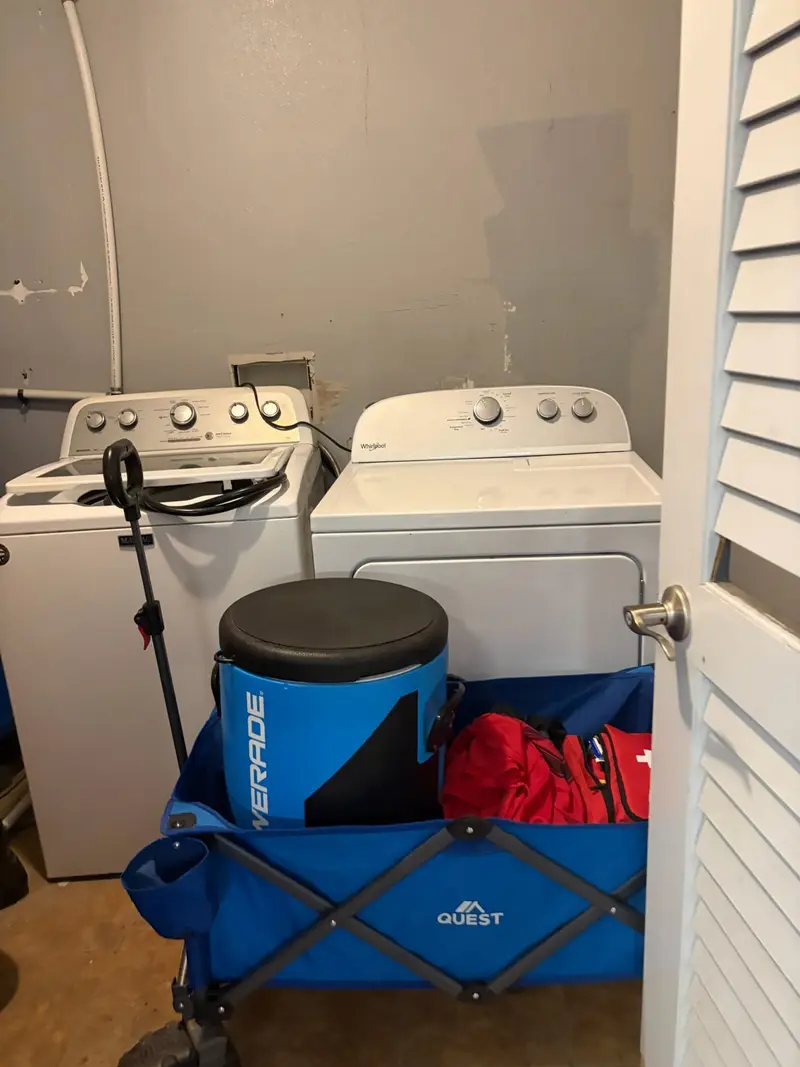 Before: laundry room